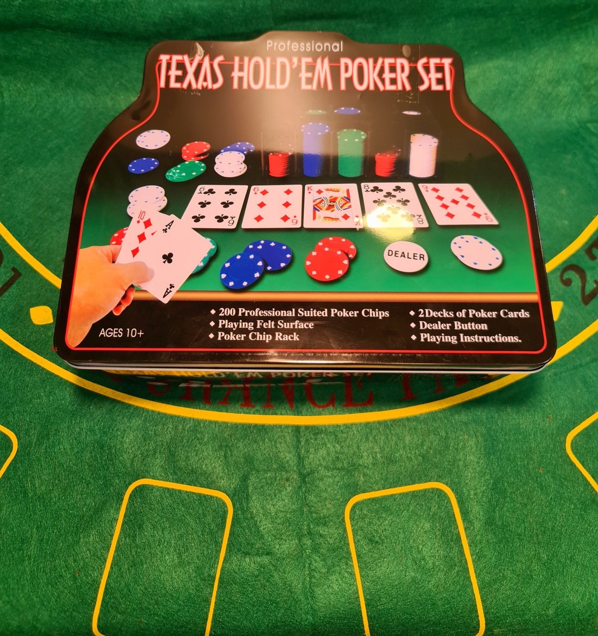 Profesyonel Poker Seti Texas Hold'um