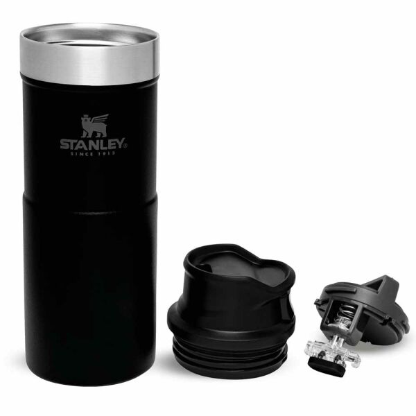 Stanley Klasik Trigger-Action Siyah Termos Bardak 0.35 LT