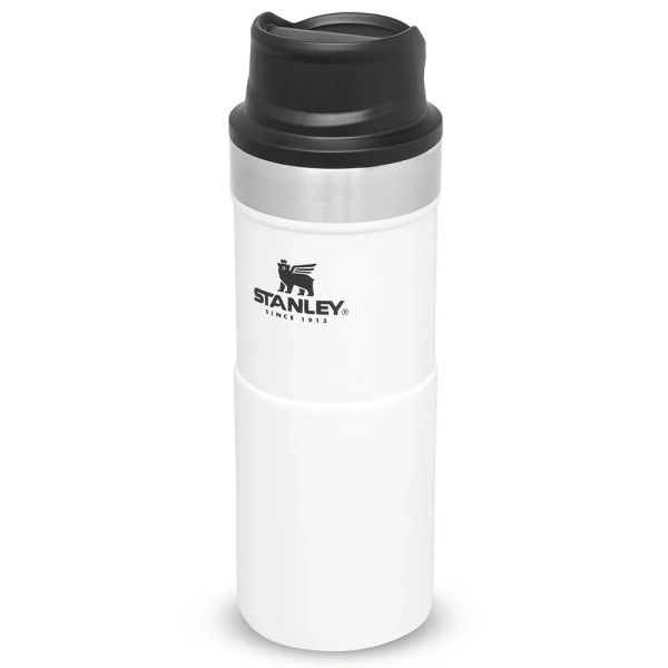 Stanley Klasik Trigger-Action Beyaz Termos Bardak 0.35 LT