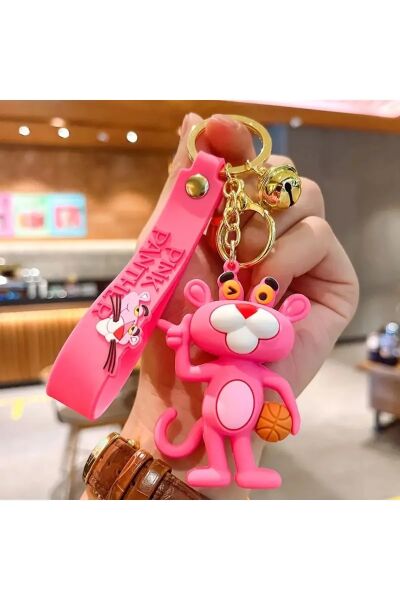Pembe Panter Anahtarlık