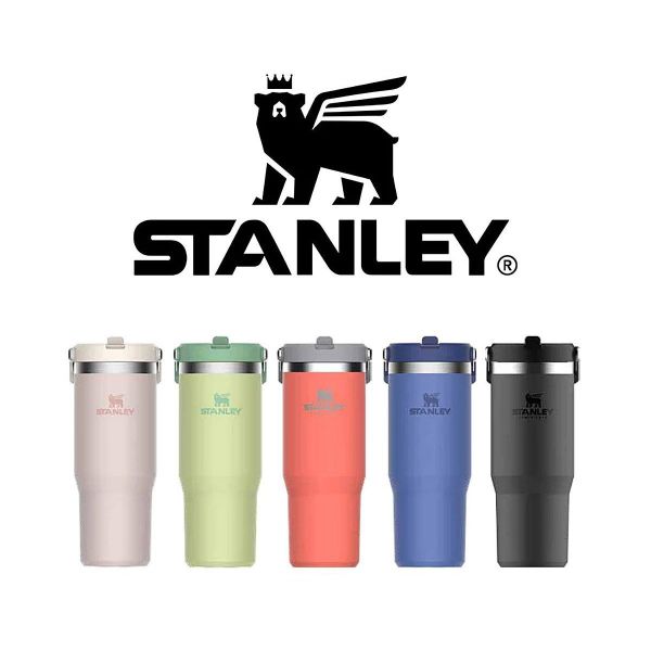 Stanley The IceFlow Flip Straw Pipetli Termos Bardak 0,89 Lt Mavi