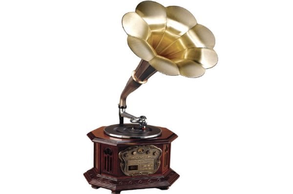 Crownwell Gramofon Sekizgen Elektronik