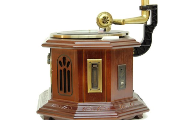Crownwell Gramofon Sekizgen Elektronik