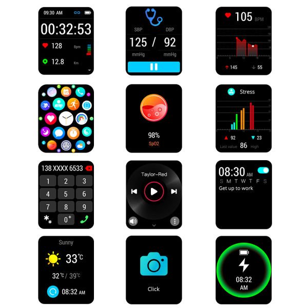 FitWatch / FT202301AM0202 Akıllı Saat